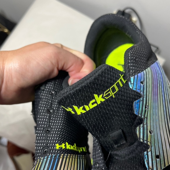 Under Armour Kick Sprint Men's 1273939-004 Fast Run Racing Shoes Size 10 - Picture 8 of 14